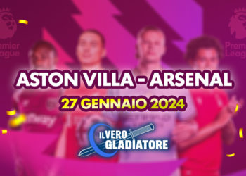 Aston Villa-Arsenal del 24/08/2024: Pronostico, quote, probabili formazioni