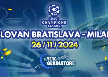Slovan Bratislava-Milan del 26/11/2024: Pronostico, quote, probabili formazioni