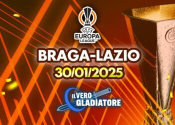 Braga-Lazio del 30/01/2025: Pronostico, quote, probabili formazioni