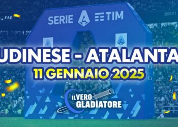 Udinese-Atalanta del 11/01/2025: Pronostico, quote, probabili formazioni