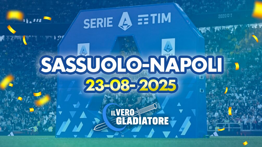 Pronostico e quote della partita Sassuolo-Napoli del 23/08/2025
