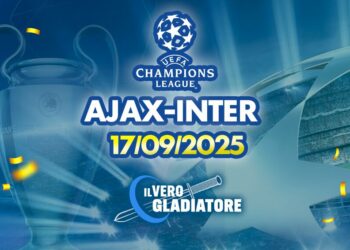 Pronostico e quote della partita Ajax - inter del 17/09/2025