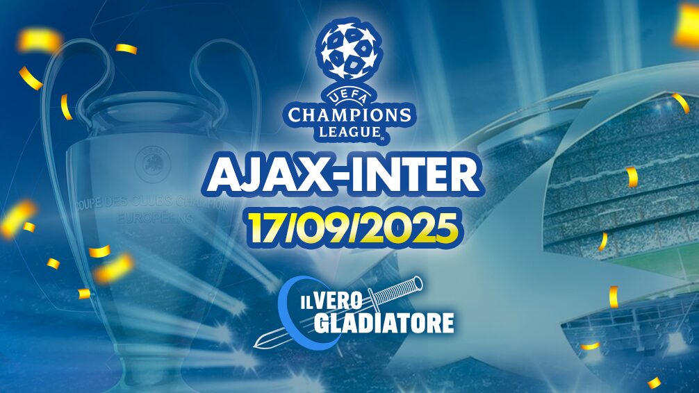 Pronostico e quote della partita Ajax - inter del 17/09/2025