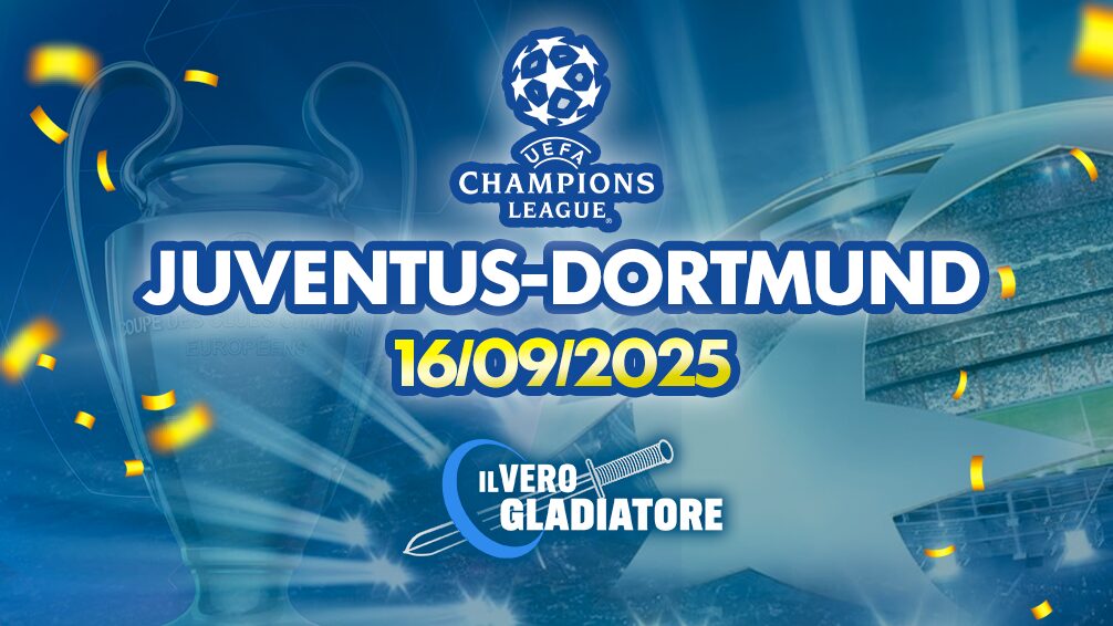 Pronostico e quote della partita Juventus-dortmund del 16/09/2025