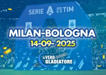 PRONOSTICO DI MILAN-BOLOGNA DEL 14/09/2025 ORE 20.45
