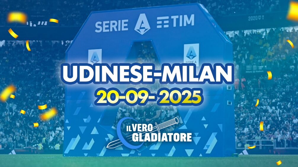 Pronostico e quote della partita Udinese - Milan del 20/09/2025