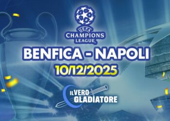 Pronostico e quote della partita Benfica Napoli del 10/12/2025