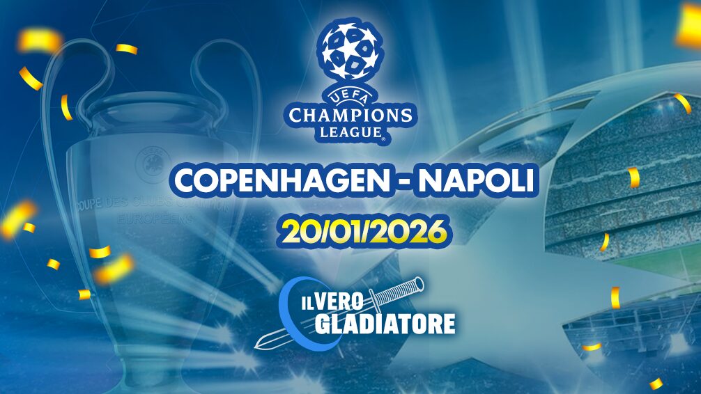 Copenhagen-Napoli del 20/01/2026: pronostico e quote Pronostico e quote della partita Copenhagen-Napoli del 20/01/2026
