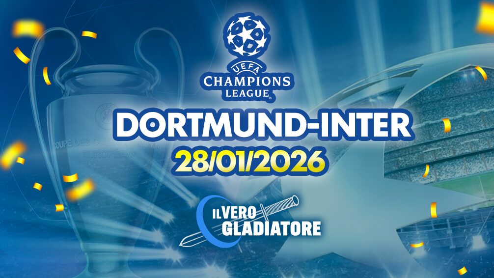 Pronostico e quote della partita Dortmund - Inter del 28/01/206