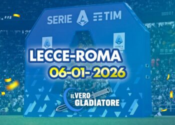 Pronostico e quote della partita Lecce - Roma del 06/01/2026