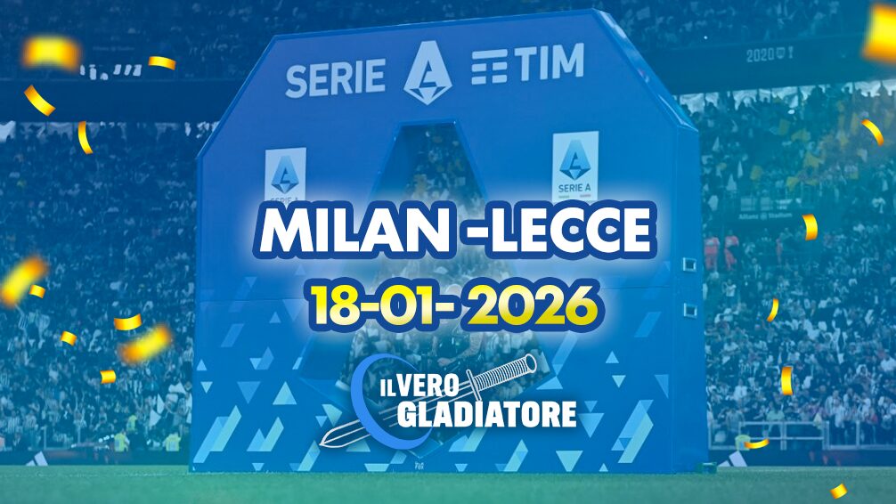 Pronostico e quote della partita Milan -Lecce del 18/01/2025