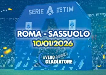 Pronostico e quote della partita Roma-Sassuolo del 10/01/2026