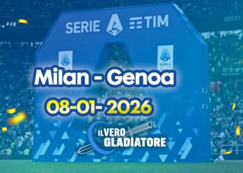Pronostico e quote della partita Milan - Genoa del 08/01/2026