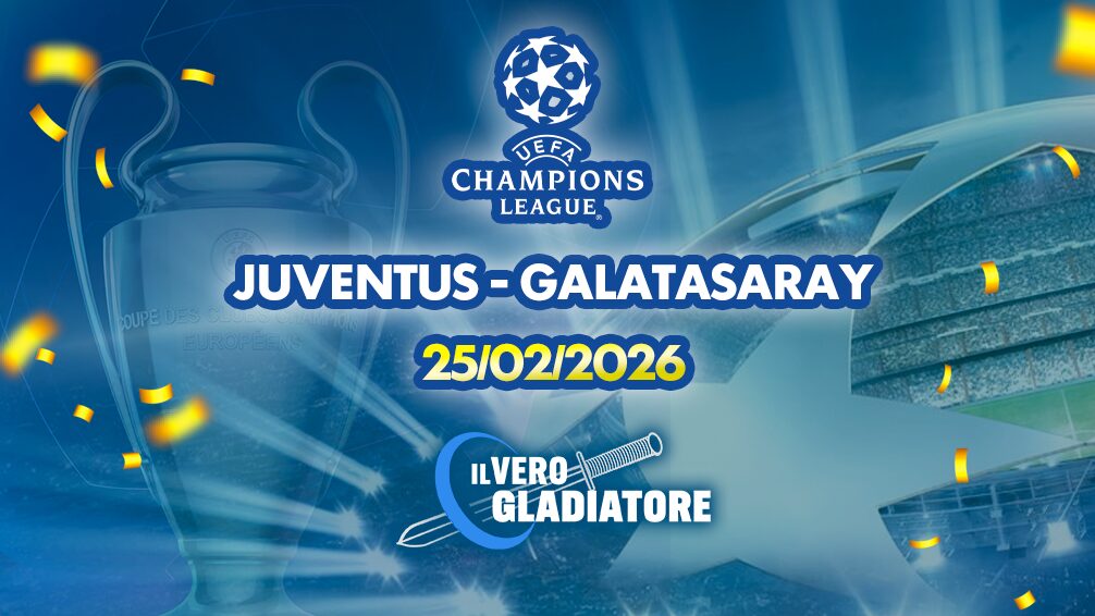 Pronostico e quote della partita Juventus-Galatasaray del 25/02/2026