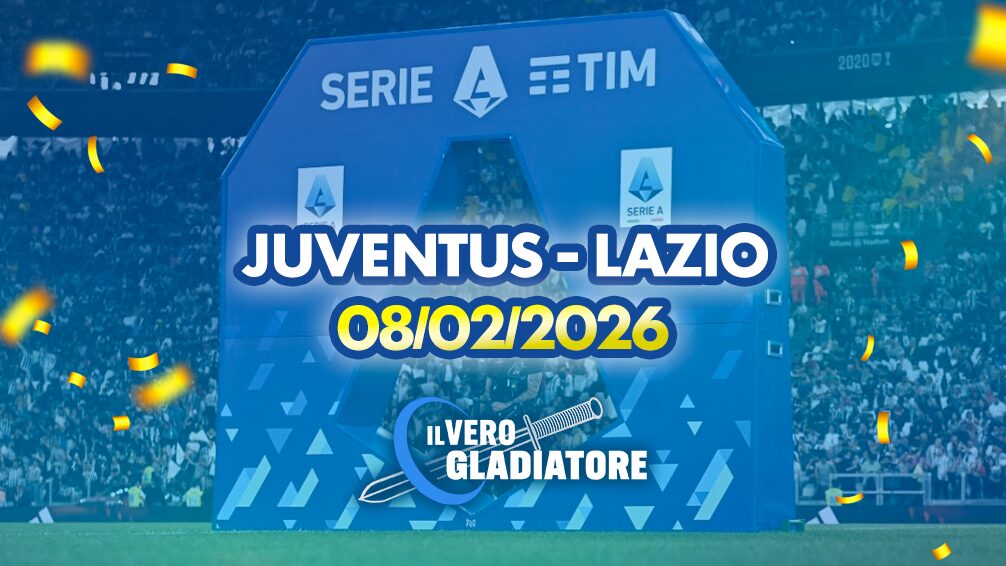 Pronostico e quote della partita Juventus-Lazio del 08/02/2026