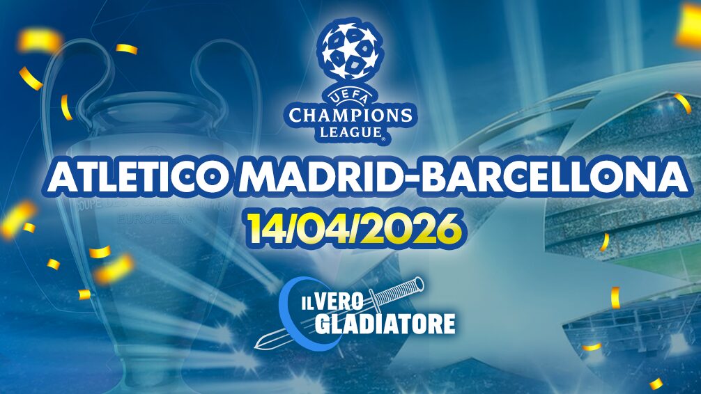 Pronostico e quote della partita Atletico Madrid Barcellona del 14/04/2026