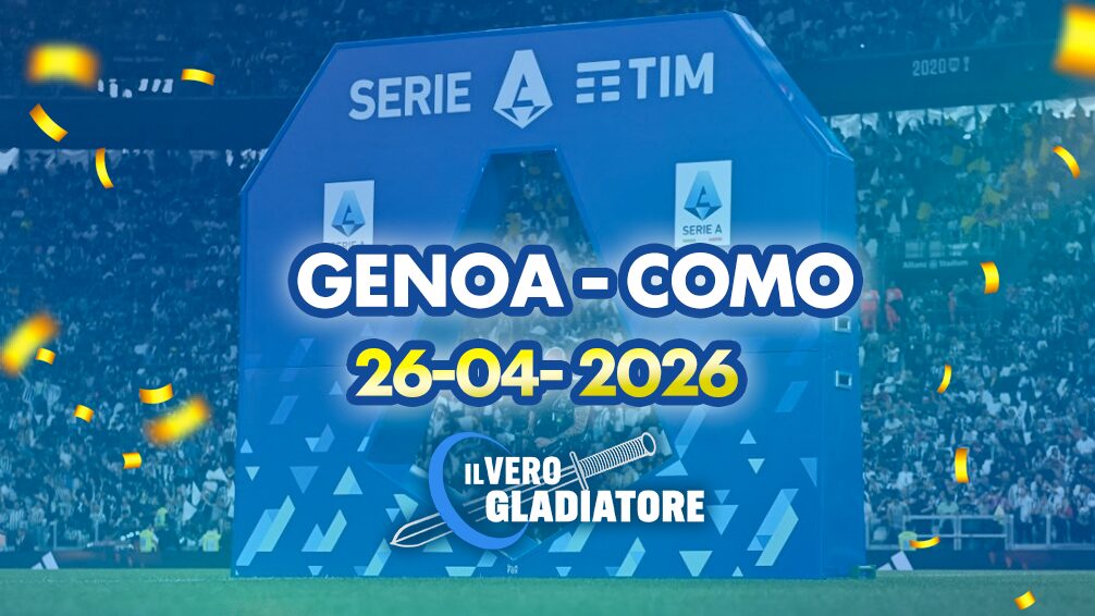 Pronostico e quote della partita Genoa -Como del 26/04/2026