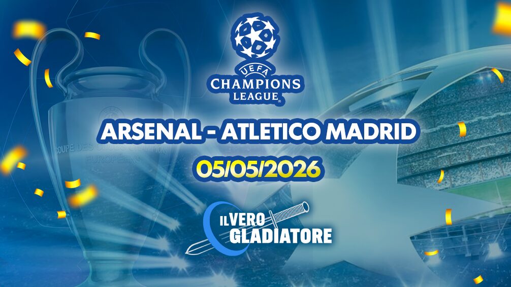 Pronostico e quote della partita Arsenal-Atletico Madrid del 05/05/2026