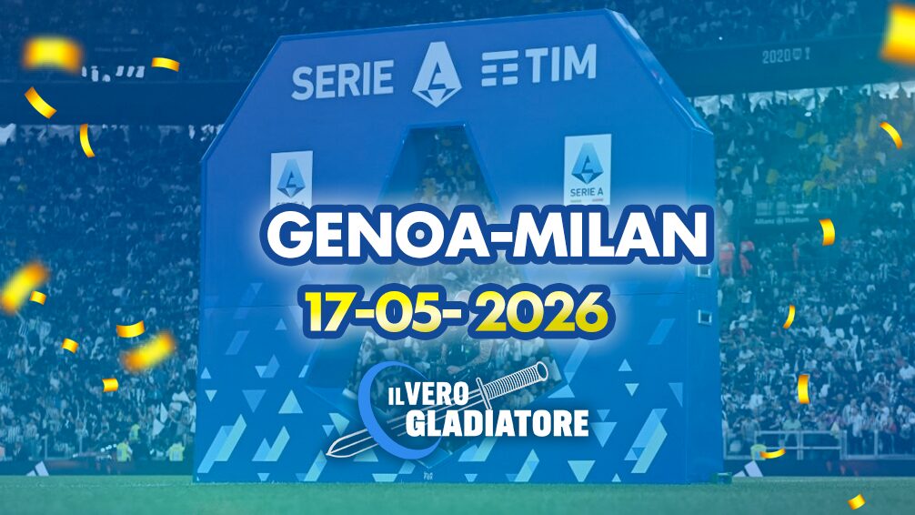 Pronostico e quote della partita Genoa - Milan del
17/05/2026