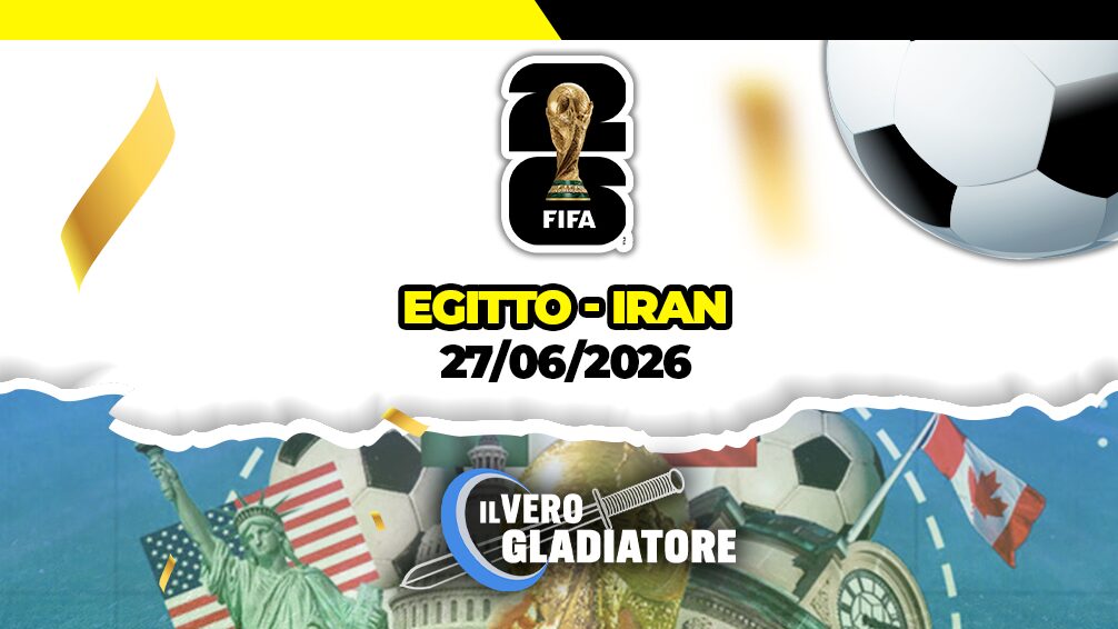 Pronostico e quote della partita Egitto-Iran del 27/06/2026