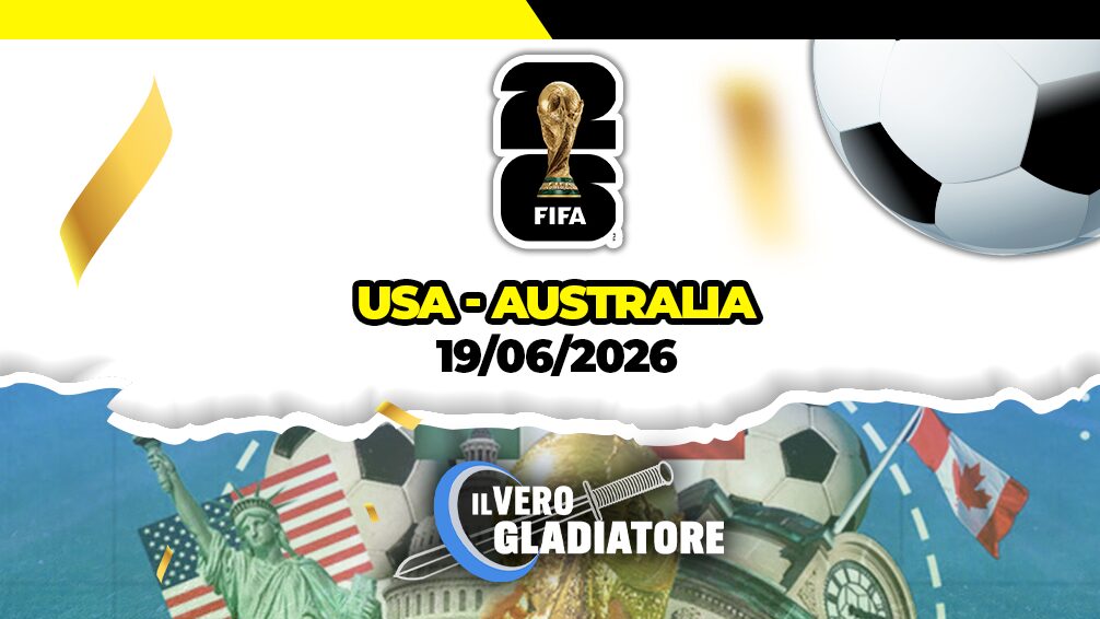 Pronostico e quote della partita Usa-Australia del 19/06/2026