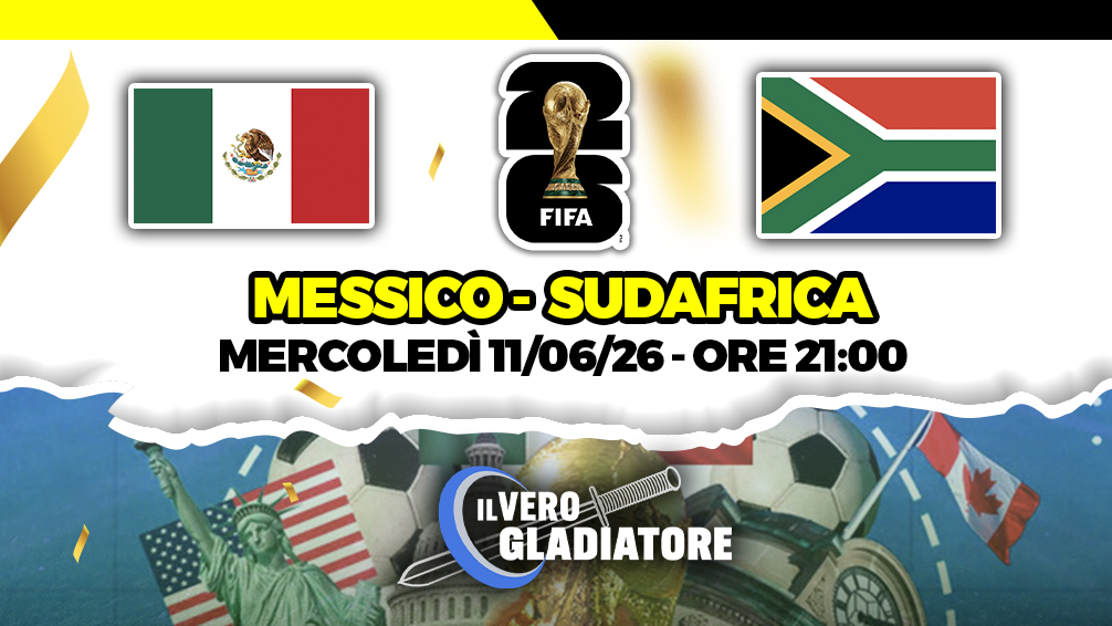 Messico-Sudafrica del 11/06/2026: pronostico e quote Pronostico e quote della partita Messico-Sudafrica del 11/06/2026