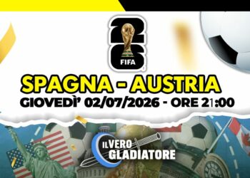 PRONOSTICO DI SPAGNA-AUSTRIA (02/07/2026) ORE 21.00