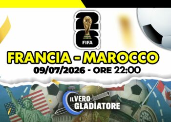 Pronostico e quote della partita Francia - Marocco del 09/07/2026