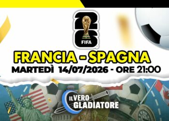 Pronostico e quote della partita Francia -Spagna del 14/07/2026