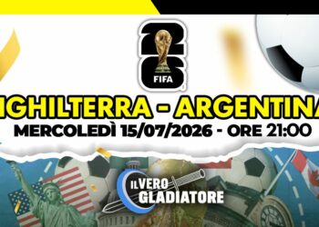 Pronostico e quote della partita Pronostico e quote della partita Inghilterra -Argentina del 15/07/2026