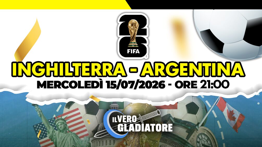 Pronostico e quote della partita Pronostico e quote della partita Inghilterra -Argentina del 15/07/2026 