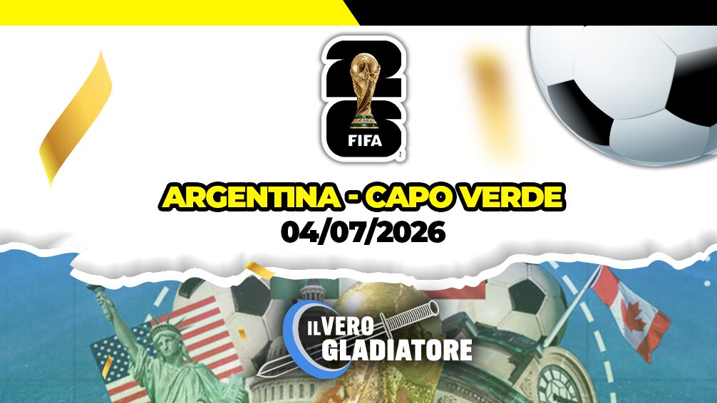 Argentina-Capoverde del 04/07/26: pronostico e quote Pronostico e quote della partita Argentina-Capoverde del 04/07/26