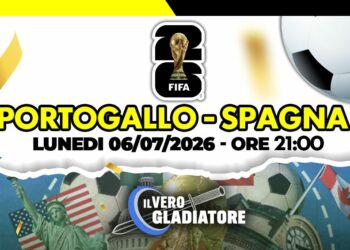 Pronostico e quote della partita Portogallo - Spagna del 06/07/2026