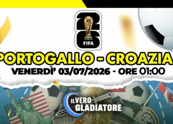 Pronostico e quote della partita Portogallo -Croazia del 03/07/2026