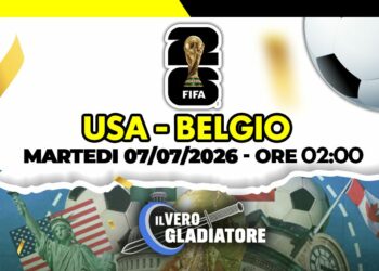 Pronostico e quote della partita Usa - Belgio del 07/07/2026