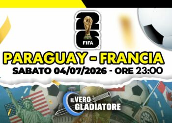 Pronostico e quote della partita Paraguay - Francia del 04/07/2026