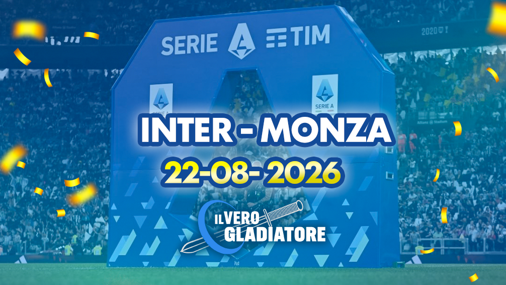 Pronostico e quote della partita Inter -Monza del 22/08/2026