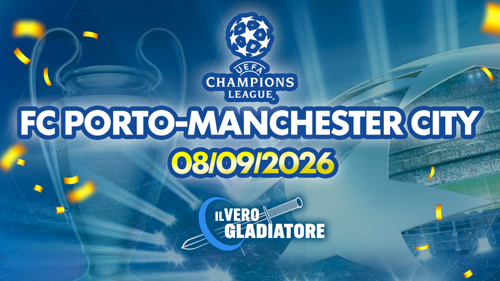 Pronostico e quote della partita FCPORTO -MANCHESTER CITY del 08/09/2026