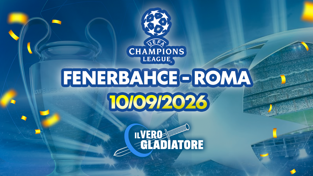 Pronostico e quote della partita Fenerbahce -Roma del 10/09/2026