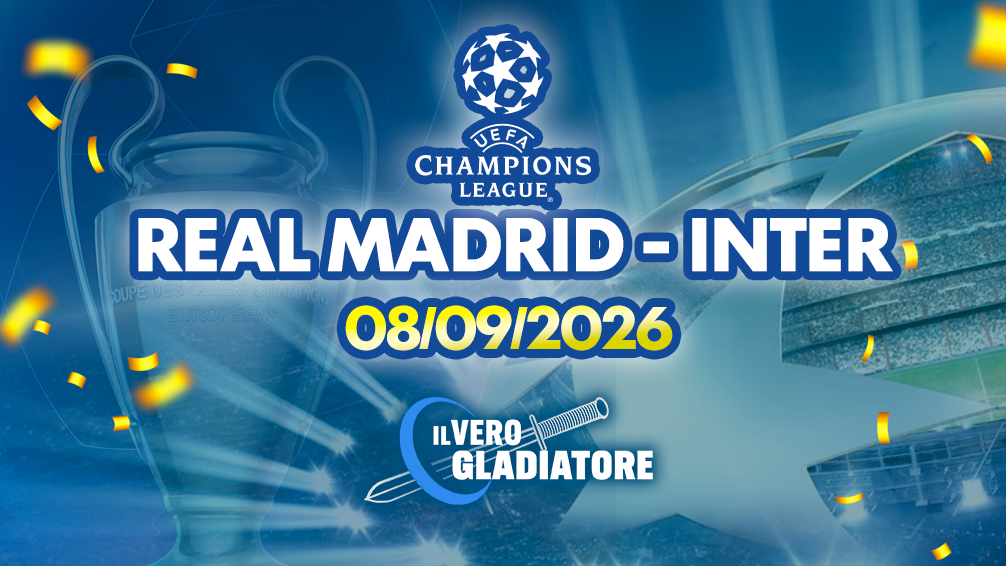 Pronostico e quote della partita Real Madrid - Inter del
08/09/2026