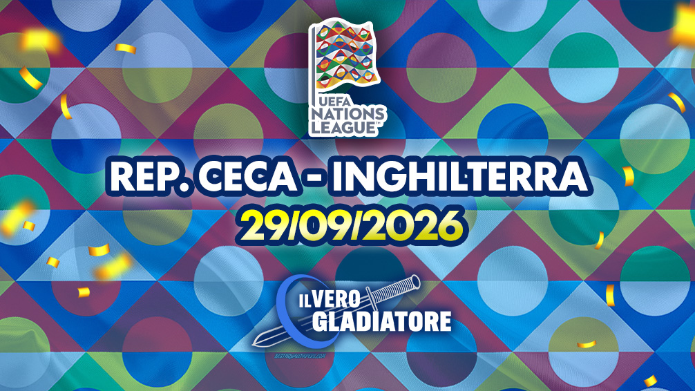 REPUBBLICA CECA - INGHILTERRA DEL 29/09/2026: PRONOSTICO E QUOTE PRONOSTICO E QUOTE DELLA PARTITA REPUBBLICA CECA - INGHILTERRA DEL 29/09/2026