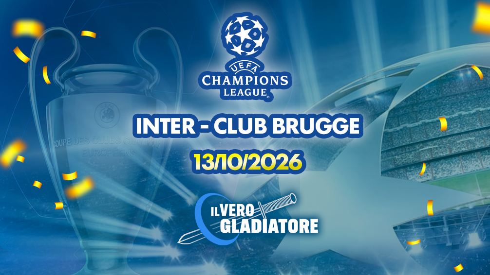 Inter-Club Brugge del 13/10/26: pronostico e quote Pronostico e quote della partita Inter-Club Brugge del 13/10/26
