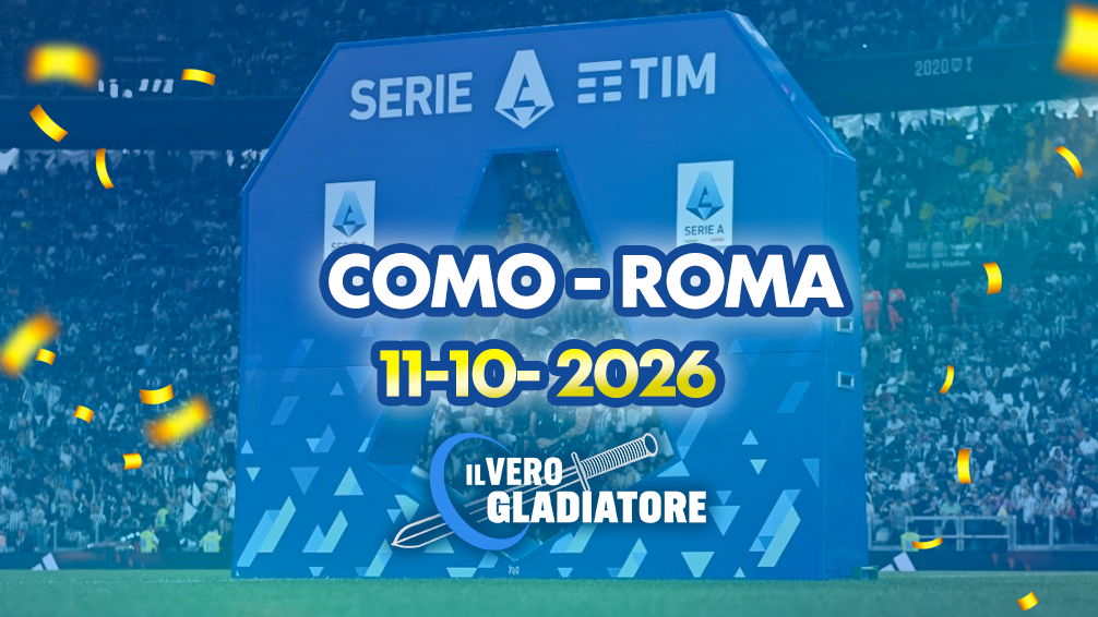 Pronostico e quote della partita Como-Roma del 11/10/2026