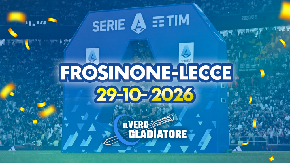 Frosinone-Lecce del 29/10/2026: pronostico e quote Pronostico e quote della partita Frosinone-Lecce del 29/10/2026