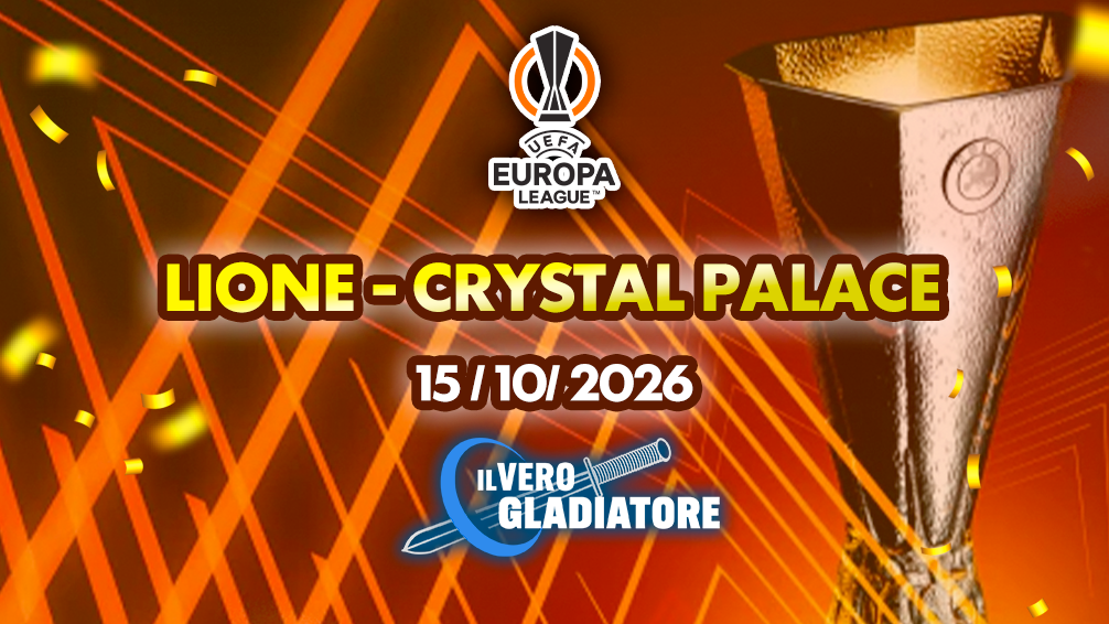Pronostico e quote della partita Lione - Crystal Palace del 15/10/2026