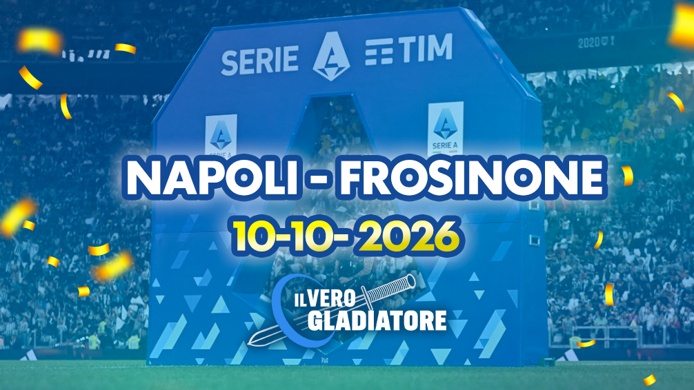 Pronostico e quote della partita Napoli -Frosinone del 10/10/2026